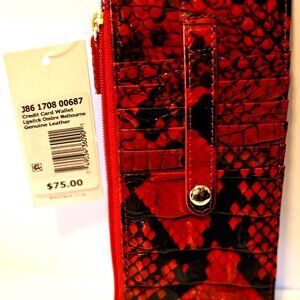 Brahmin Lipstick Ombre Melbourne Wallet